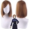 Parrucca cosplay anime Nobara Kugisa parrucca Jujutsu Kaisen Nobara Kugisaki parrucca costume