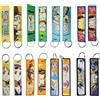 Bandai Portachiavi anime One Piece con simpatico jet manga ricamo etichetta chiave moda per accessori gioielli portachiavi regalo fan anime