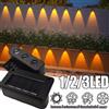 NONE Lampada da parete solare Luce esterna impermeabile ad energia solare SU e giù Illumina la decorazione del giardino domestico Luci solari esterne