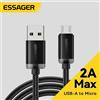 Essager Cavo Micro USB 2A Cavo USB a ricarica rapida per Xiaomi Realme Redmi Samsung Huawei Cavo per caricabatterie dati USB per telefono cellulare 3M