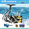 Okuma mulinello da pesca interamente in metallo 12 + 1BB15KG Max Drag mulinello rotante anti acqua di mare 1000-5000