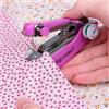 NONE Mini macchina da cucire manuale portatile portatile per la casa, piccola macchina da cucire tascabile da viaggio all'aperto