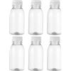 NONE 6 pezzi piccola bottiglia di plastica bottiglie di latte da 100 ml piccole bottiglie di succo bottiglie di latte a tenuta stagna bottiglie di bevande portatili acqua di plastica