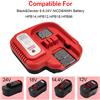 NONE Caricabatteria di ricambio per batteria Black & Decker Ni-CD Ni-MH Caricabatterie rapido multi-volt 9,6 V/12 V/14,4 V/18 V