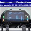 NONE MT-03 MT-25 Strumento Pellicola Cruscotto Protezione Dello Schermo Per Yamaha MT03 MT25 MT 03 25 R3 R25 Cluster Protezione Dello Schermo Antigraffio