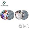 PUBRILEX Strass Hotfix Serie Xirius Bright Crystal AB Scintillanti, Non Hotfix, per Scarpe, Borse e Abbigliamento