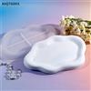 NONE Stampo in Silicone a Forma di Nuvola Irregolare per Resina, Gesso, Cemento, Portacandele, Piatti, Stampi per Colata Fai-da-Te
