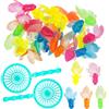 NONE 10-20 Pezzi/Confezione Mini Pesci Rossi Simulati con Reti da Pesca, Colore Casuale, Pesci Rossi in Plastica, Accessorio per Giochi d'Acqua Fai-da-Te per Piscina ZYF