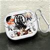 DRAGON BALL Custodie trasparenti per auricolari Goku Dragon Ball con gancio per Samsung Galaxy Buds 3 FE 4Pro 4 Pro 2 2Pro Live 3Pro