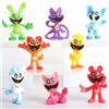 Bandai Set di 8 Figurine Anime S-m-iling Catnap & Dogday in PVC, Giocattoli per Bambini, Personaggi dei Cartoni Animati, Decorazione da Scrivania, Regali di Compleanno