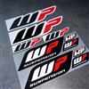 NONE Adesivi Impermeabili Moto per Forcella Anteriore, Parabrezza e Casco - Accessori per KTM Voge Kawasaki WP