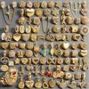 NONE Ciondoli Portafortuna Placcati Oro 2026 per Bracciali Fai da Te, Creazione Gioielli, Cuore, Fiore, Drago, Amore, Infinito, Perline CZ per Donna, Regalo Ricchezza