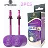OFFBONDAGE 2 Pezzi Camera d'Aria Bici in TPU 700c per Bici da Strada e Gravel Ultraleggera Valvola Francese 45/65mm 700x32-47C Accessori Ciclismo