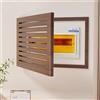 NONE Copertura per Contatore Elettrico in Legno, Pannello Decorativo Estetico per Nascondere il Contatore, Quadro Decorativo per Interni, Decorazione Casa