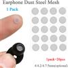 SD&HI 20 Pezzi di Ricambio per Cuffie In-Ear, Filtro a Rete in Acciaio 4mm-5mm, Rete Antipolvere per Cuffie, Ricambi per Apparecchiature Audio