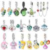 STYFNE Nuovo Charm a Forma di Lucchetto dell'Amore in Argento Sterling 925, Perline Camaleonte Compatibili con Bracciali da 3mm, Ciondoli di Lusso Fai-da-Te, Regalo per Donna