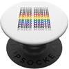 United Pride Designs Celebrazione dei colori inclusivi del mese dell'org PopSockets PopGrip Adesivo