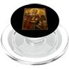 Icona di Santa Elisabetta d'Ungheria Elegante icona cattolica di Santa Elisabetta d'Ungheria PopSockets PopGrip per MagSafe