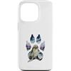 Timowo Studio Custodia per iPhone 13 Pro Foca Invernale Impronta Natura