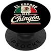 El Esposo Más Chingón Funny Mexican Flag Fiesta Squad Family Matchin Couple Cinco de Mayo Mexican PopSockets PopGrip Adesivo