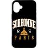 JB's Paris France Shop Custodia per iPhone 16 Plus Panthéon 1257 Arched Sorbonne Quartiere amministrativo di Parigi