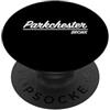 Empire State NY Co Bronx Parkchester NY New York Quartiere Retro Script PopSockets PopGrip Adesivo