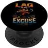 Pixelforge Studios Il Lag e la Mia Scusa - Gaming PopSockets PopGrip Adesivo