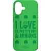 Minions Custodia per iPhone 17 Minions I Love St Patty's Day