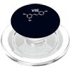 Wine Molecule Cool Chemistry Gift Wine F Formula chimica del vino Chimica organica Molecola del vino PopSockets PopGrip per MagSafe