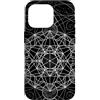 Sacred Geometry Mandala Clothing Custodia per iPhone 16 Pro Geometria sacra Metatrons Cube Dot lavoro