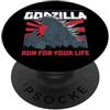 United Labels Godzilla - Corri per salvarti, grigio PopSockets PopGrip Adesivo