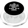 Culture Observational Humor Men Women Internet è un posto strano e pazzo 1010 Witty PopSockets PopGrip per MagSafe