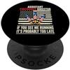 Fireworks Director Humor July 4th Fun assistente fuochi d'artificio regista bandiera USA divertimento estate PopSockets PopGrip Adesivo