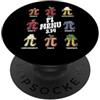 InGENIUS Camicie e regali divertenti per Pi Day Pie Menu 3.14 Simbolo Matematica Insegnante Amante PopSockets PopGrip Adesivo