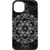 Sacred Geometry Mandala Clothing Custodia per iPhone 13 Geometria sacra Metatrons Cube Dot lavoro