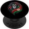Afghanistan Patriot Afghan Pride Watanda Afghanistan Flag Lion Pride Afghan National Heritage Marjan PopSockets PopGrip Adesivo