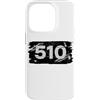 Urban Area Code Streetwear Supply Custodia per iPhone 14 Pro Oakland 510 Codice area East Bay Grunge Streetwear