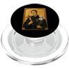 Icona di San Gerardo della Maiella Elegante Icona Cattolica di San Gerardo Majella PopSockets PopGrip per MagSafe