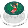 Minions Sliding Into The Holidays Bow PopSockets PopGrip per MagSafe