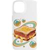 Grilled Cheese Lover Gifts Custodia per iPhone 14 Grilled Cheese Streetwear Retro Foodie