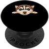Husky Puppy Lover PS Ritratto del cane del viso del primo piano del cucciolo di Husky del bambino PopSockets PopGrip Adesivo
