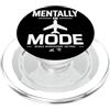 Nubera Creative Works Modalita Aereo - Design Pace e Serenita PopSockets PopGrip per MagSafe
