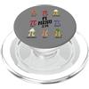 InGENIUS Camicie e regali divertenti per Pi Day Pie Menu 3.14 Simbolo Matematica Insegnante Amante PopSockets PopGrip per MagSafe