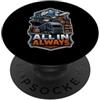 Fun Logistic Apparel Spedizioniere globale All In, Sempre PopSockets PopGrip Adesivo