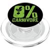 0% carnivore vegan vegetarian meat free 0% Carnivoro Vegetariano Vegano A Base Vegetale PopSockets PopGrip per MagSafe