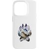 Timowo Studio Custodia per iPhone 14 Pro Uccello Invernale Impronta Natura