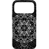 Sacred Geometry Mandala Clothing Custodia per iPhone 17 Pro Max Geometria sacra Metatrons Cube Dot lavoro