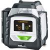 Laserliner Duraplane G360 RX Laser rotante ibrido verde a 360° per linee orizzontali e inclinazioni con sistema anti-deriva e ricevitore portatile