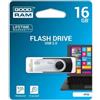 GoodRAM Chiavetta/Pendrive USB Twister 16GB nera USB 2.0 - UTS2-0160K0R11