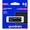 GoodRAM Pendrive 64GB BLACK USB 3.0 - retail blister - UME3-0640K0R11